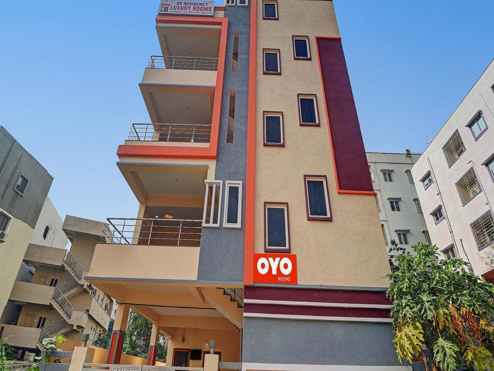Hotel O S V Residency Kajaguda Near Gachibowli Haidarábád Kültér fotó